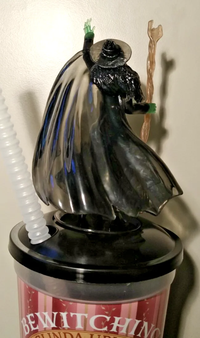 Wicked for Good Drinks Cup with Detachable Elphaba Figure Odeon 2025 UK New, image 4