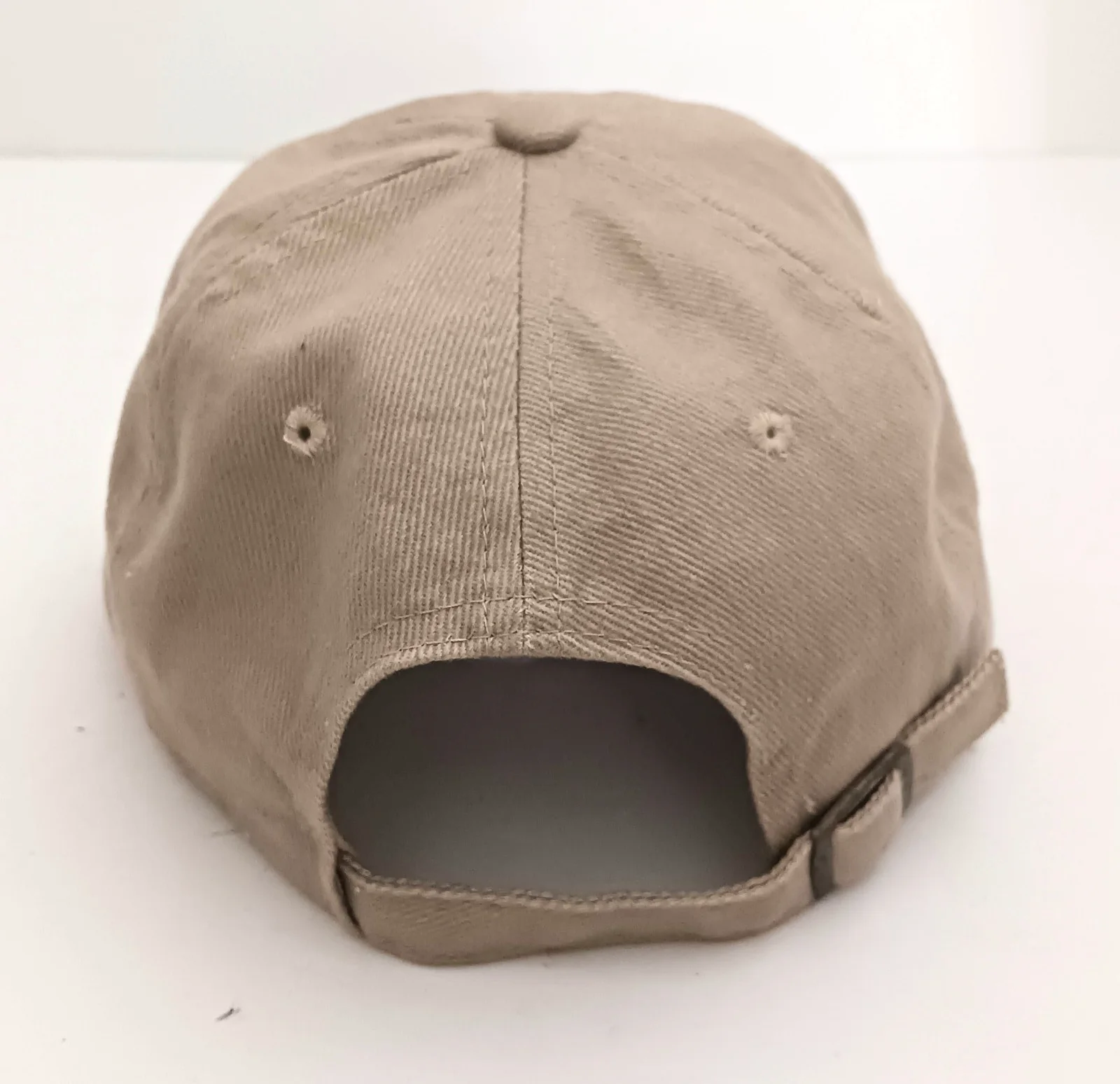 Willard Scott — VTG 90s Today Show Khaki Baseball Cap Willard Scott Autograph, image 4