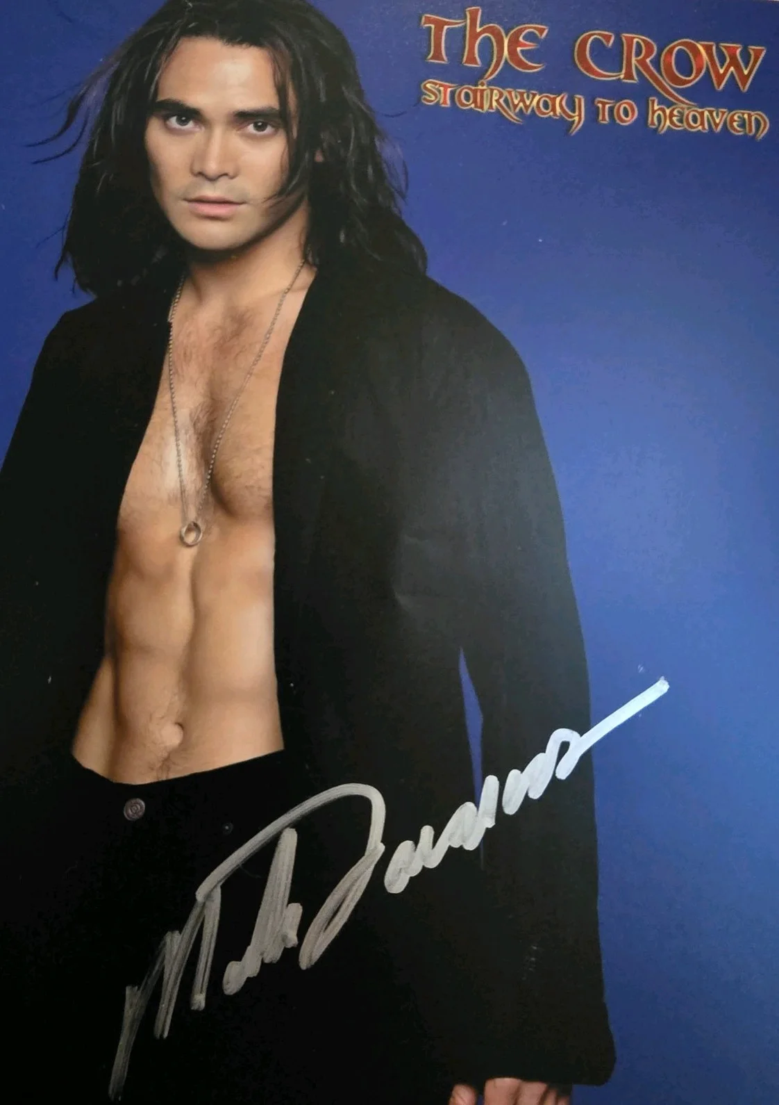 Mark Dacascos- Signed 8x10 Photo W/COA From The Crow 2 Stairway to heaven flawed, image 4