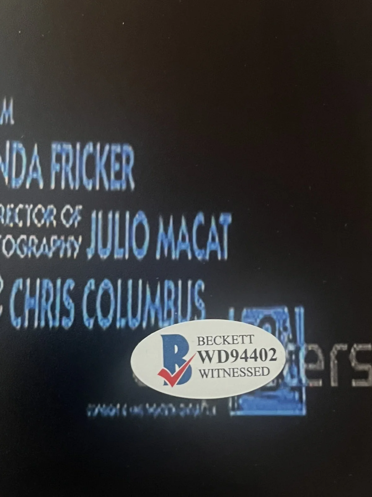 Home Alone 2 Cast Signed 4 11x17 Tim Curry Stern Schneider Ratray Beckett COA, изображение 2