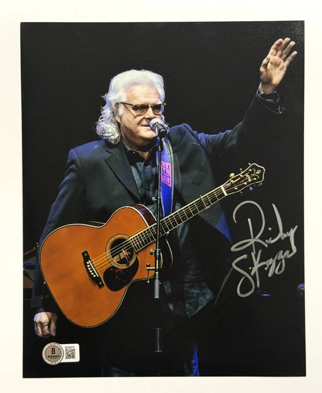 Ricky Skaggs Signed 8x10 Photo BAS Beckett Certified BU54019 Bluegrass Legend, изображение 2