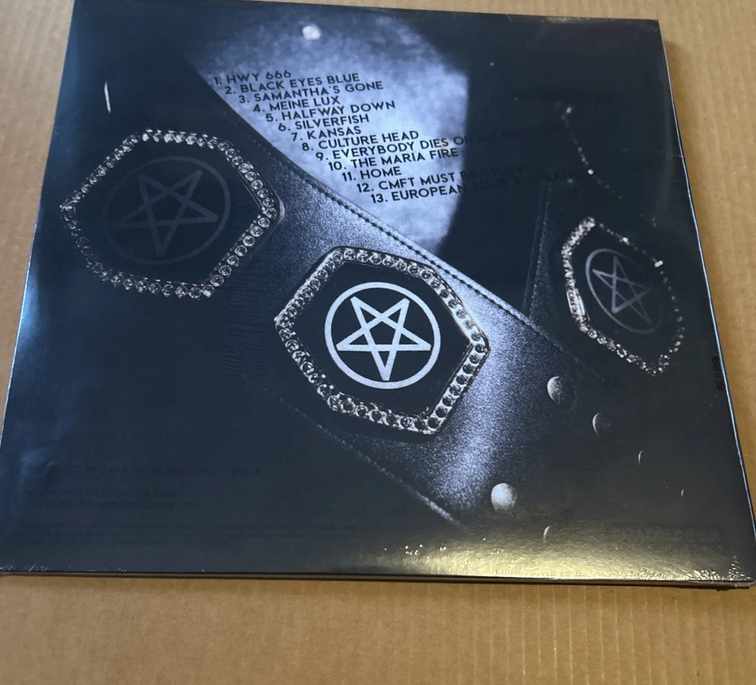 Corey Taylor CMFT Album Autographed Signed 12x12 Poster Vinyl Insert, image 3