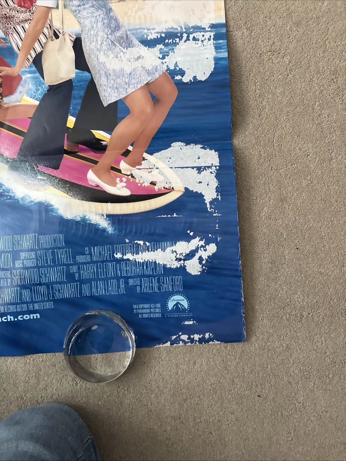 3x Water Damaged Original US One Sheet Movie Posters - Daybreak, Dragonheart, image 4