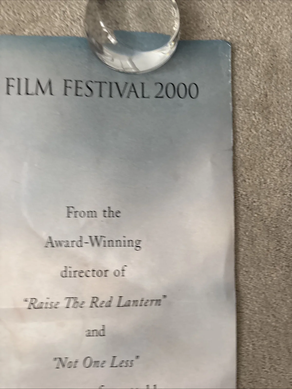 The Road Home (2000) Original US One Sheet Movie Poster, image 4