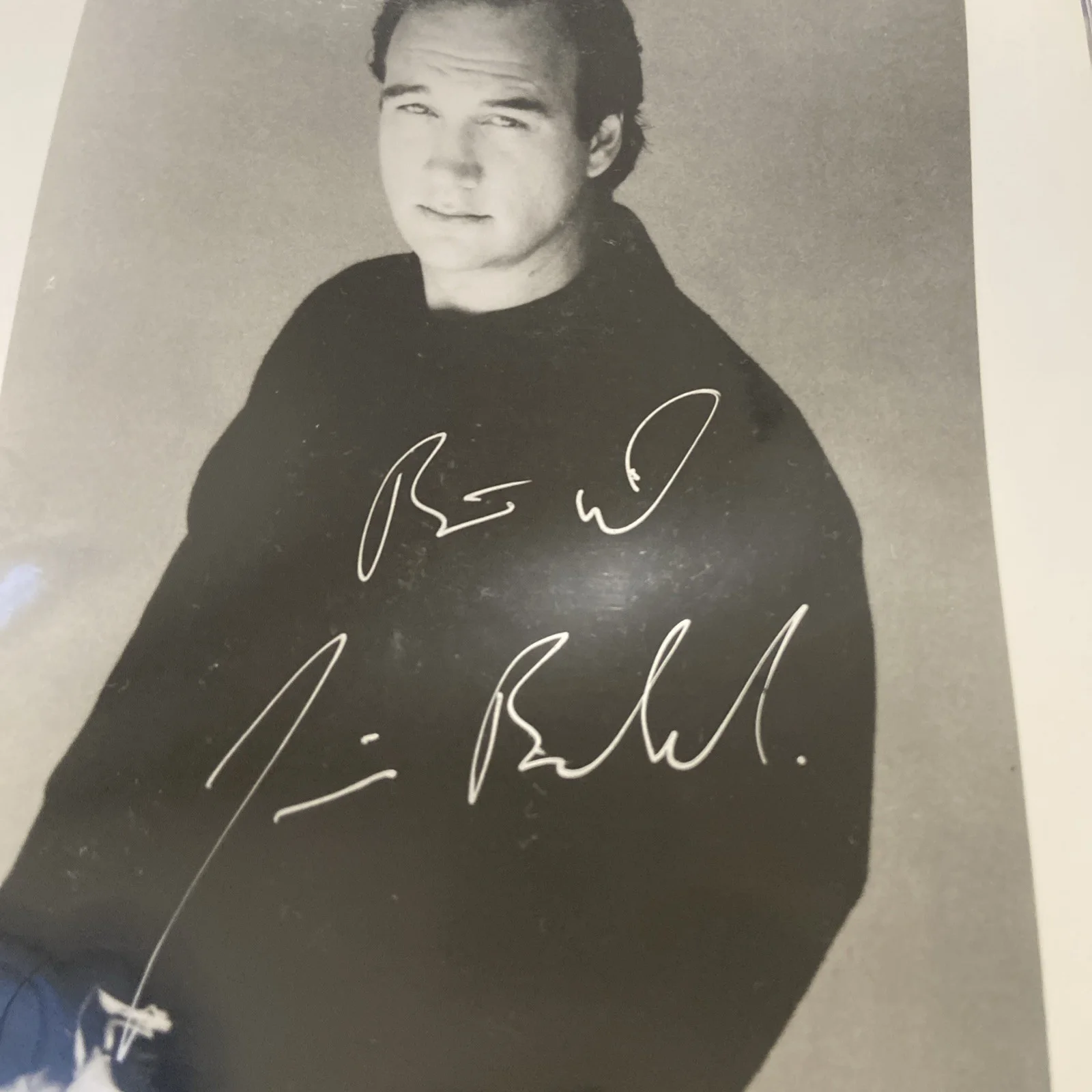 JIM BELUSHI Signed Autograph 8x10 Photo THE PRINCIPAL b & w, изображение 2