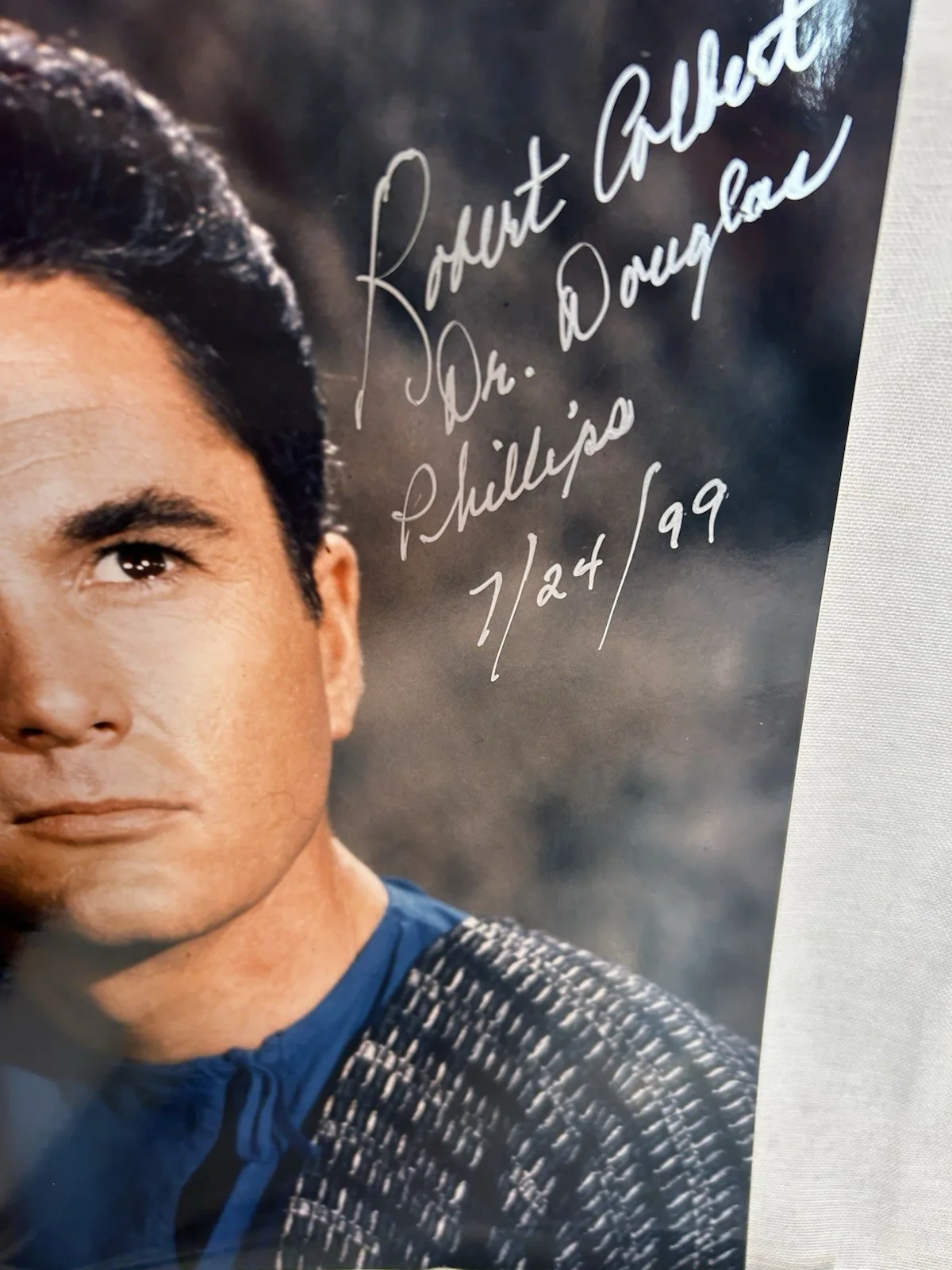 Robert colbert — The Time Tunnel Robert Colbert Signed 8x10 Photo Vulkon 99 Show Dr. Phillips, изображение 2
