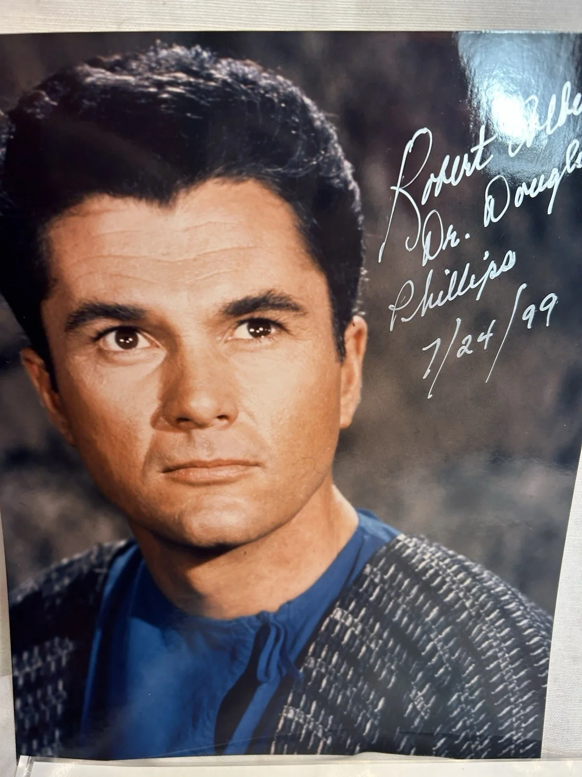 Robert colbert — The Time Tunnel Robert Colbert Signed 8x10 Photo Vulkon 99 Show Dr. Phillips, изображение 3