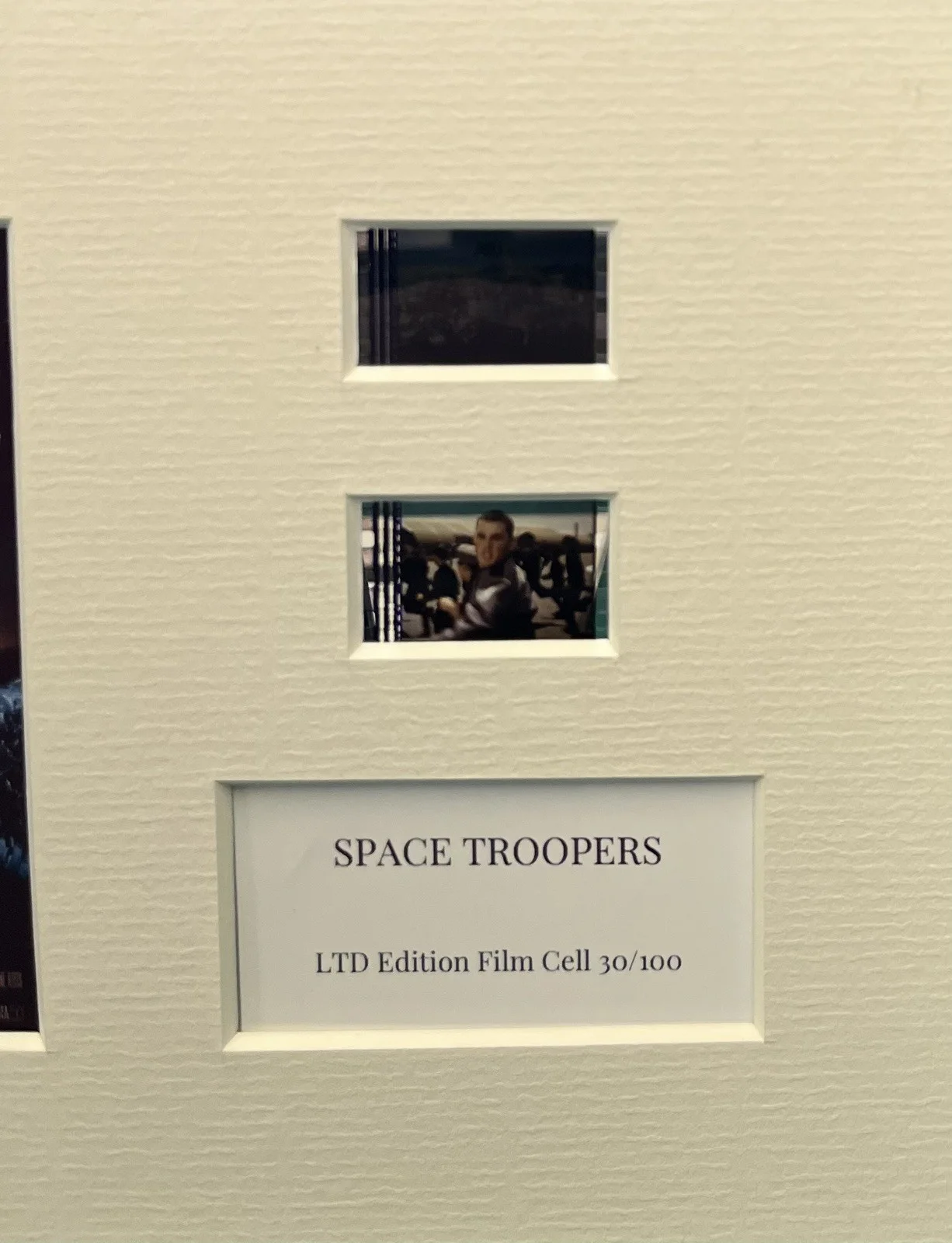 STARSHIP TROOPERS. 35mm Film Cell Mounted Display, image 3