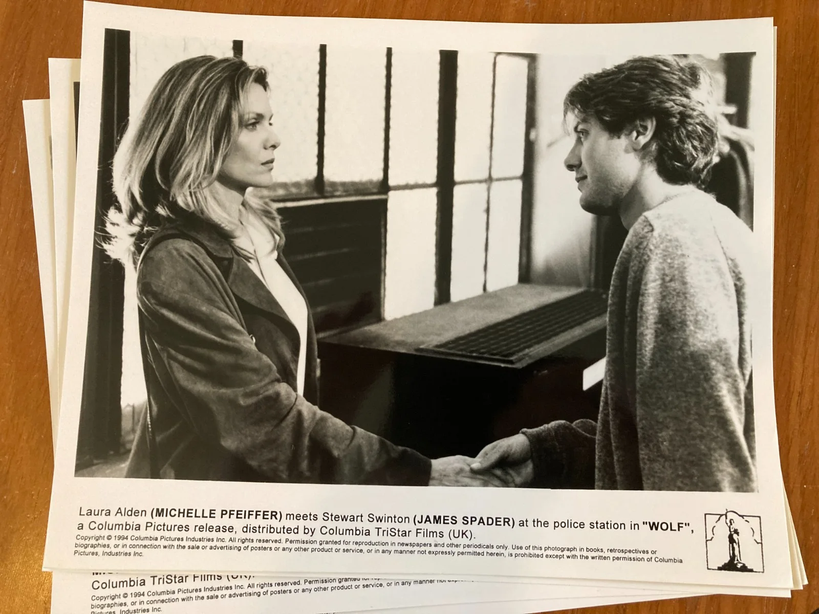 Still / Photo: WOLF 1994 (x6) Jack Nicholson Michelle Pfeiffer James Spader, изображение 3