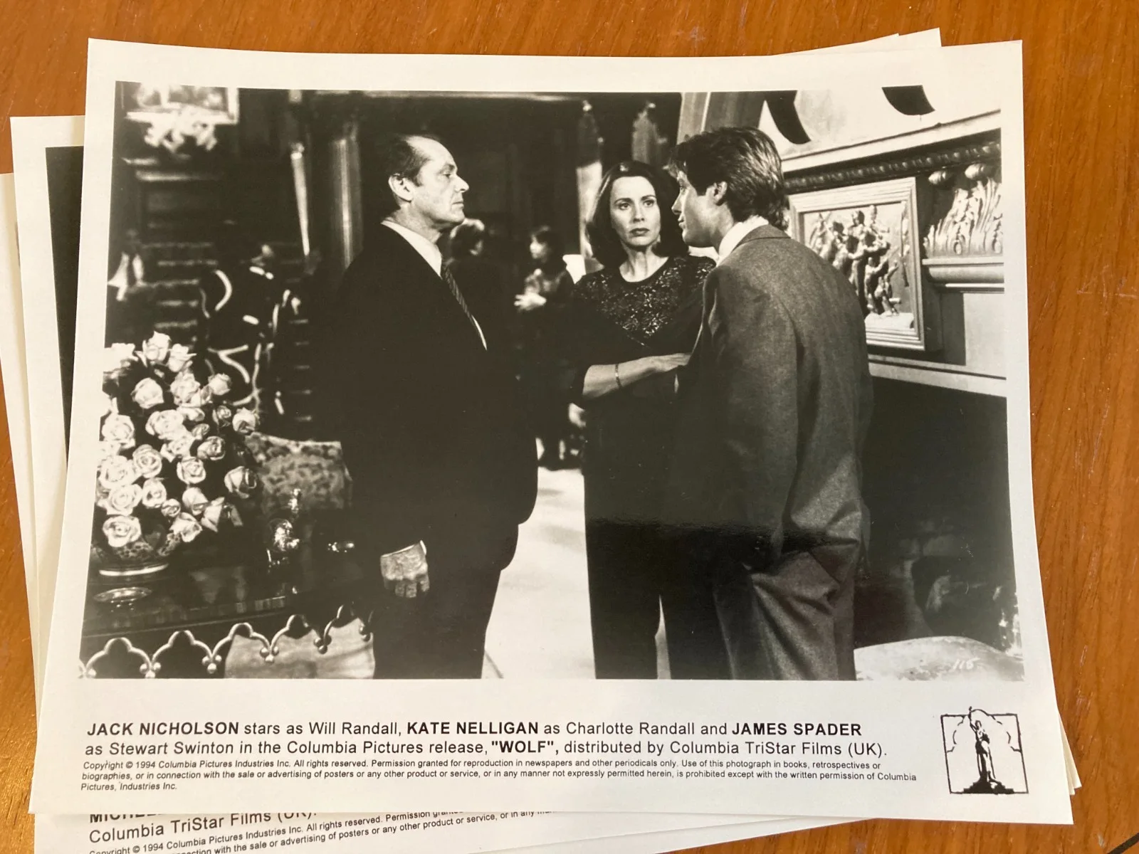 Still / Photo: WOLF 1994 (x6) Jack Nicholson Michelle Pfeiffer James Spader, изображение 4