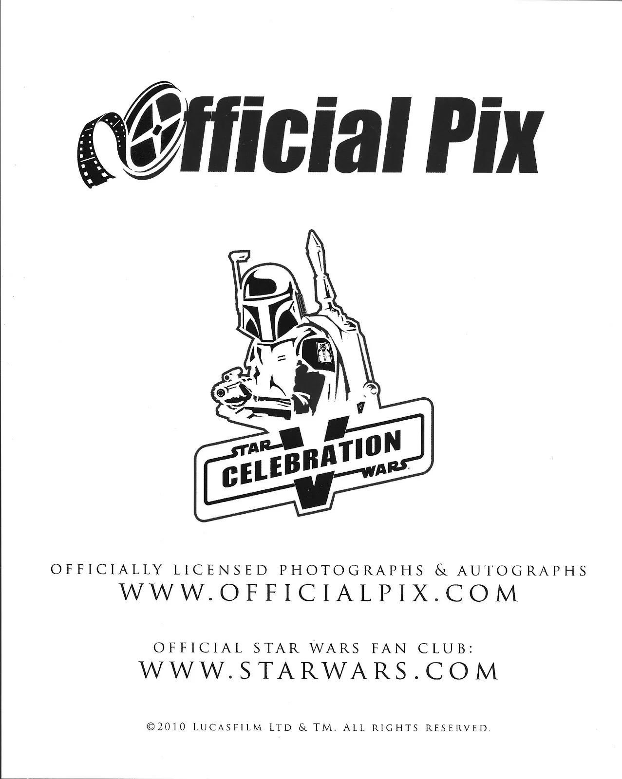 George Roubicek — OPX Star Wars Celebration V George Roubicek Praji Signed 8x10 photo Official Pix, изображение 2