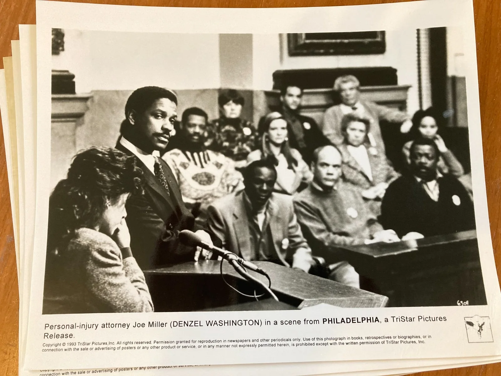 Still / Photo: PHILADELPHIA 1993 (x7) Tom Hanks Denzel Washington, изображение 3