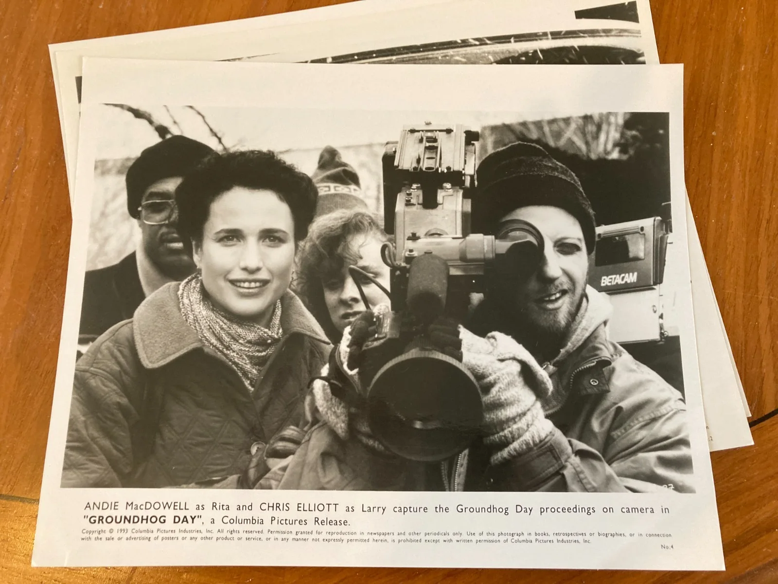 Still / Photo: GROUNDHOG DAY 1993 (x4) Bill Murray Andie MacDowell Harold Ramis, изображение 2