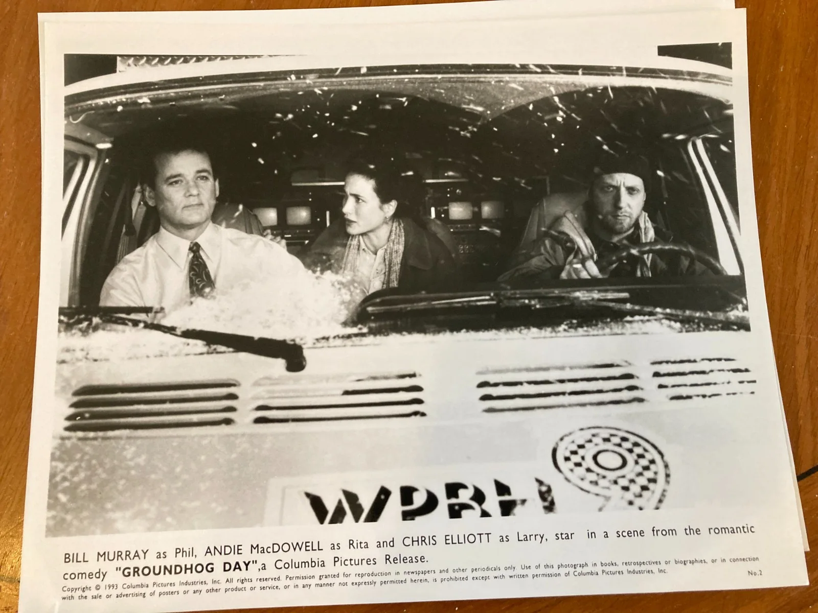Still / Photo: GROUNDHOG DAY 1993 (x4) Bill Murray Andie MacDowell Harold Ramis, изображение 3