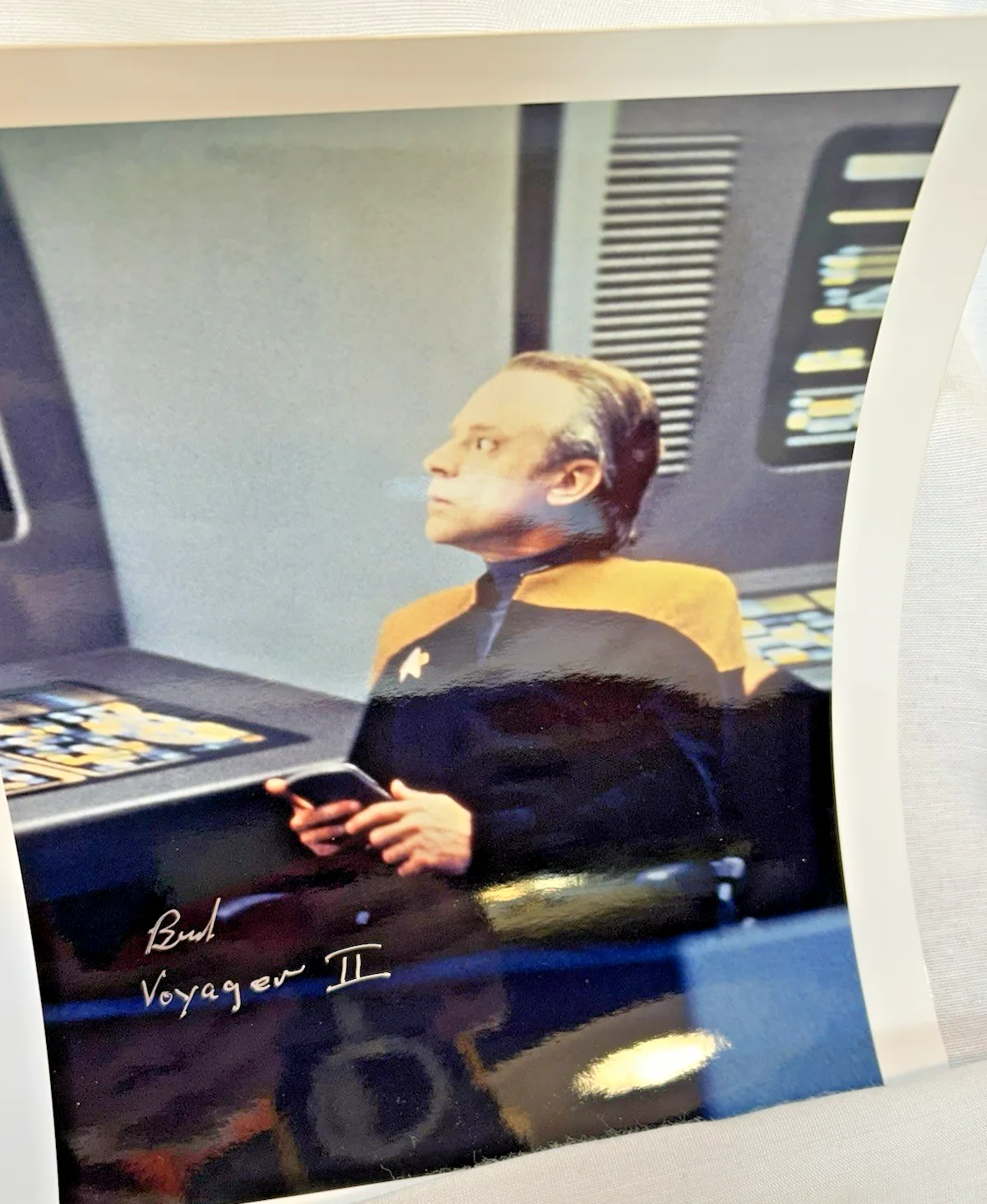 Star Trek Voyager Cast Signed Lot of 5 Photos Horan, Mulgrew, Dourif, Amendola, изображение 5