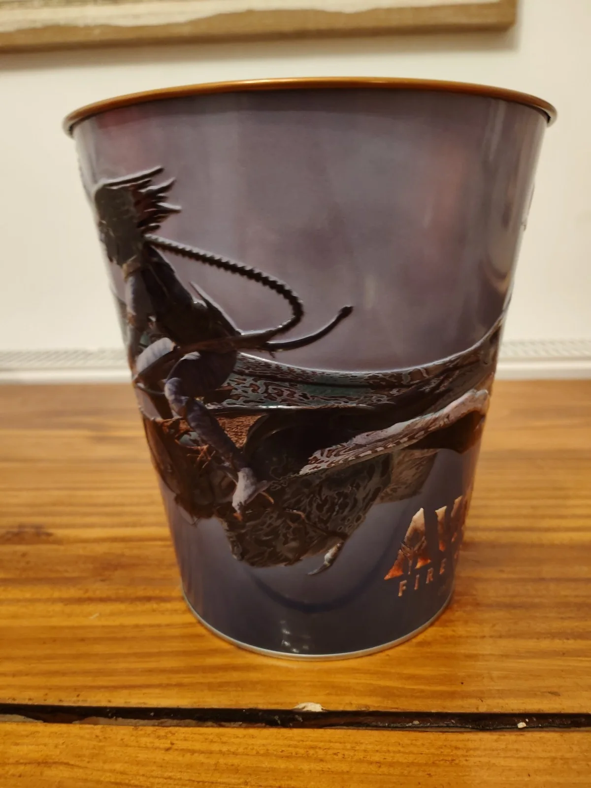 AVATAR-Fire And Ash, 2025 Cinema Exclusive Popcorn Bucket, Embossed, Metal Blue, изображение 2