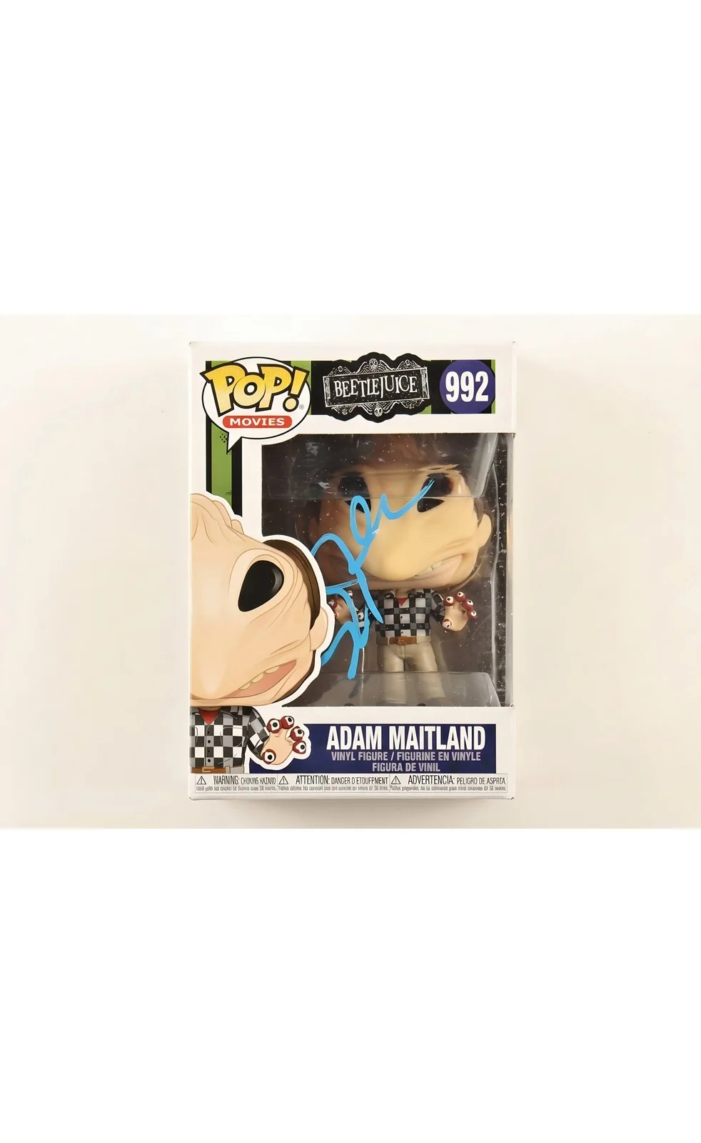 Alec Baldwin — Alec Baldwin Signed Beetlejuice Adam Maitland Funko Pop Vinyl Figure ACOA, изображение 2