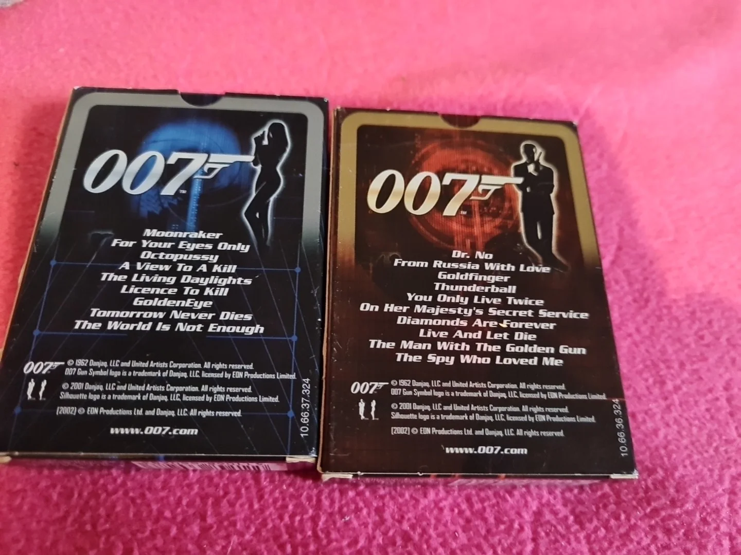 James Bond Playing Card Carta Mundi Still Sealed & 1-10,11-19, Boxed, изображение 3
