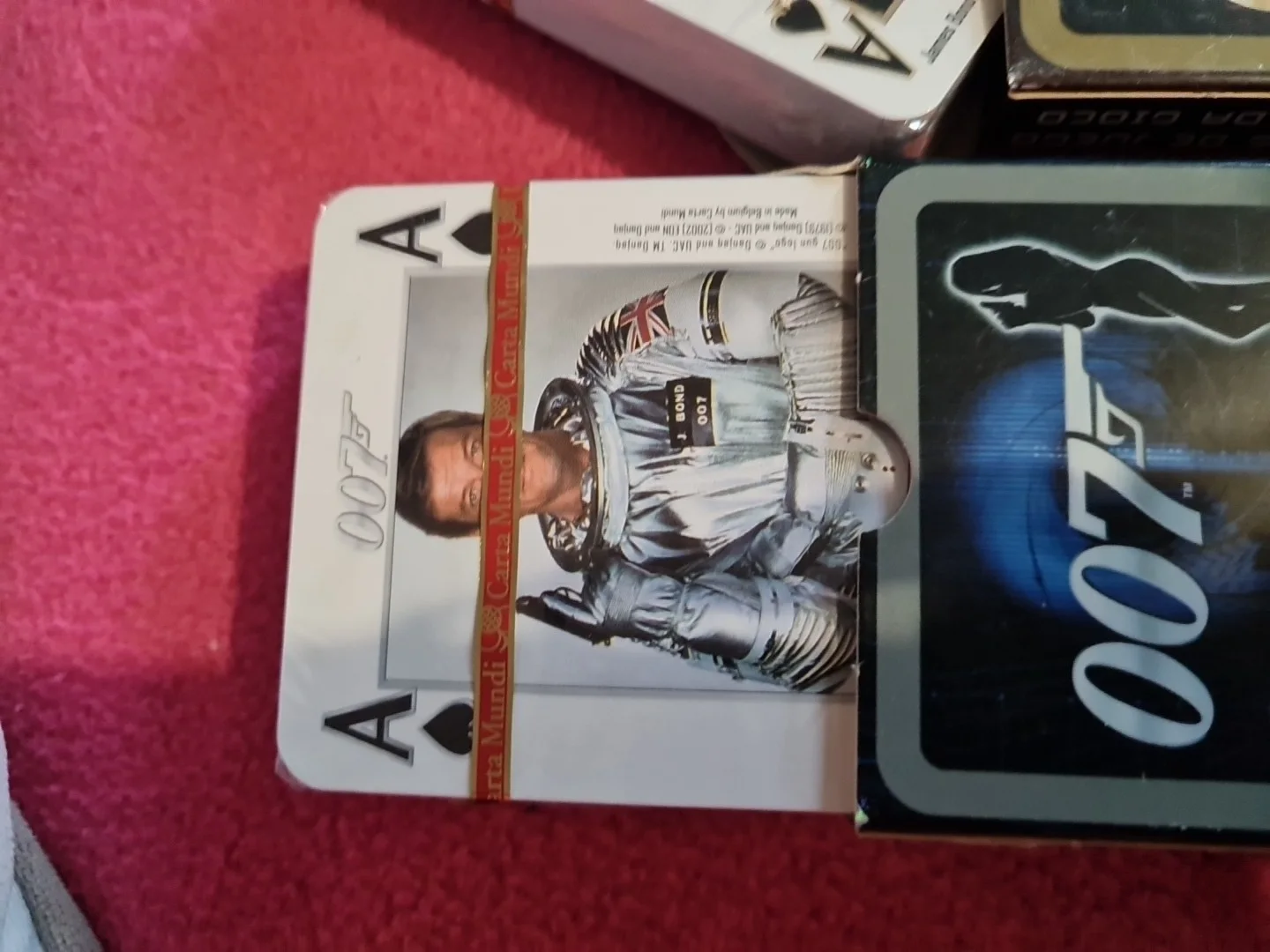 James Bond Playing Card Carta Mundi Still Sealed & 1-10,11-19, Boxed, изображение 4