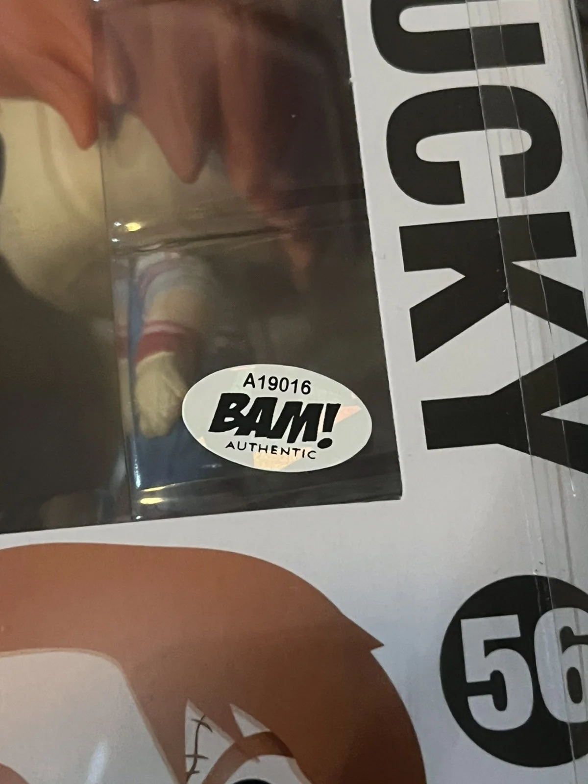Ed Gale — ED GALE Autograph Hand SIGNED CHILD'S PLAY 2 FUNKO POP CHUCKY 56 Bam Box COA, изображение 2