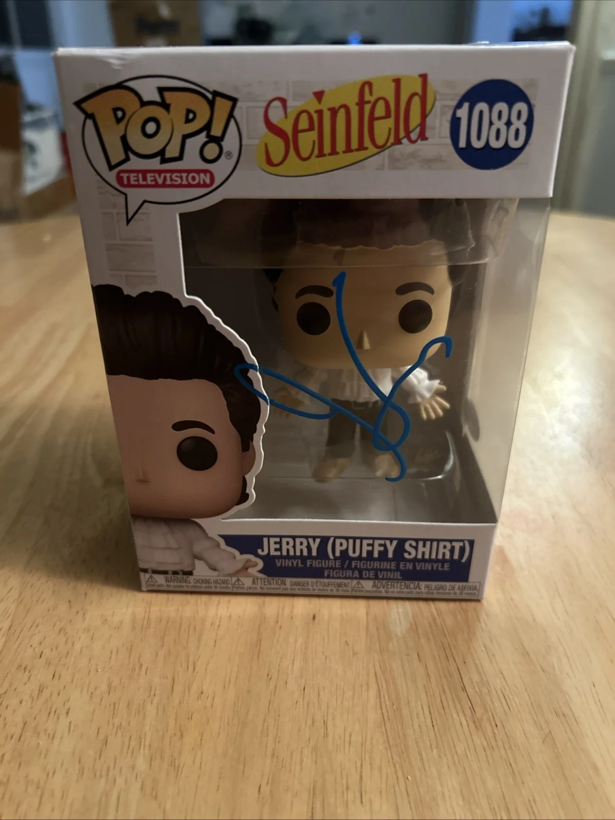 Jerry Seinfeld — Jerry Seinfeld Autographed Funko Pop JSA Certified