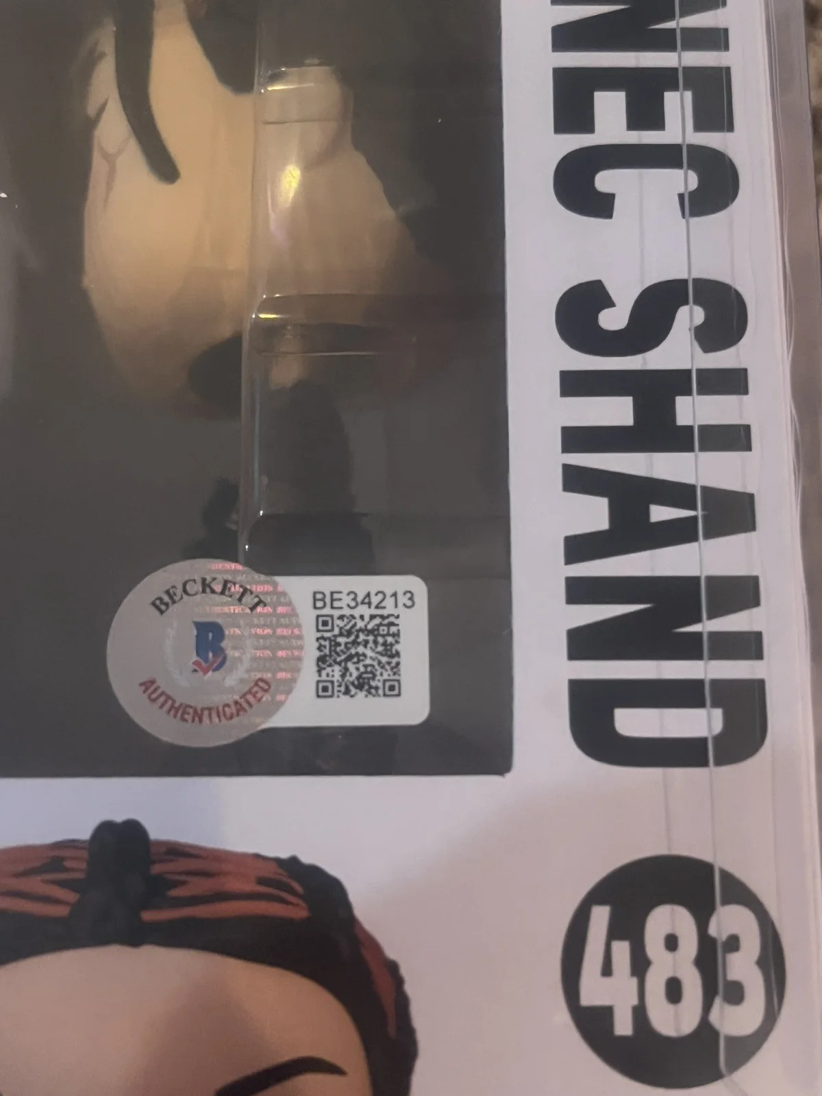 Ming-Na Wen — Ming-Na Wen signed Fennec Shand Funko Pop Mandalorian autograph BAS Beckett Holo, image 3