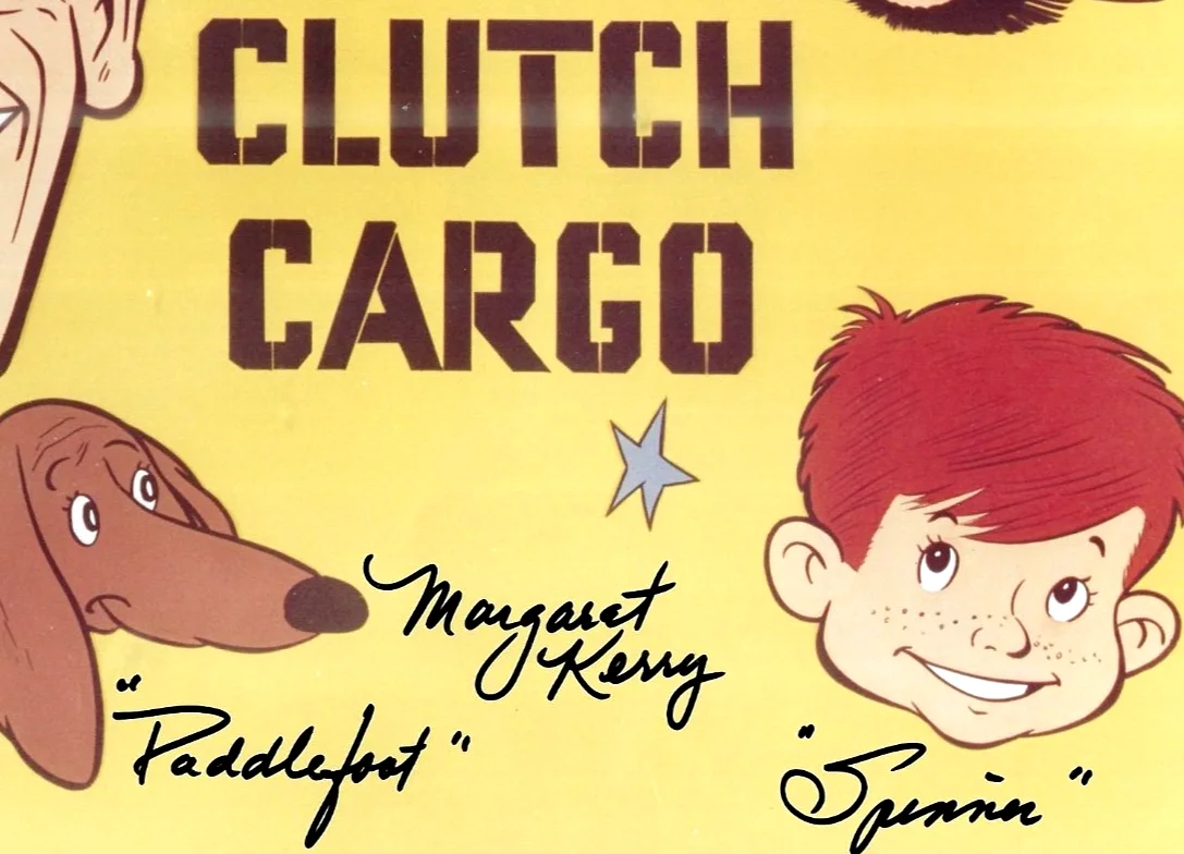 A Clutch Cargo 10x8 color photo signed by Margaret Kerry, изображение 2