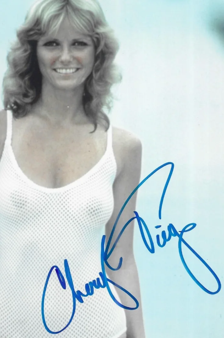 Cheryl Tiegs signed 8x10 full frame color photo, image 2