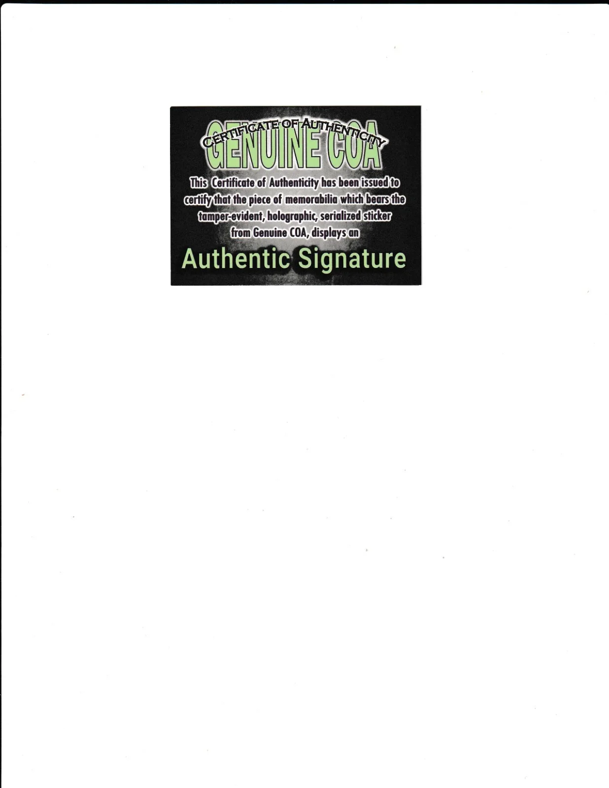 Jason David Frank — Jason David Frank MMA GR WR 8x10 autograph - Green Ink - CoA - Bonus WR Print, изображение 4