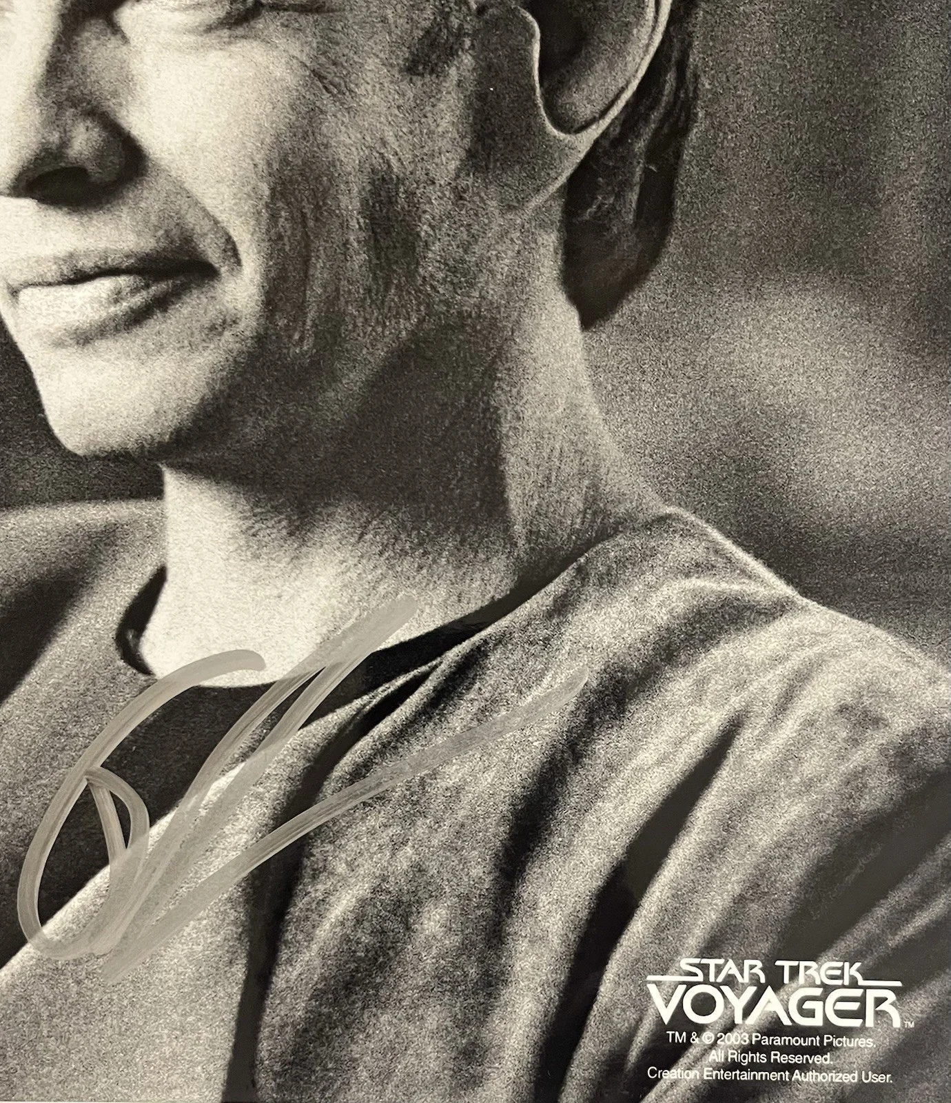 Gary Graham — Gary Graham signed 8x10 Photo. Ocampa Tannis. Star Trek Voyager. Autographed., изображение 3