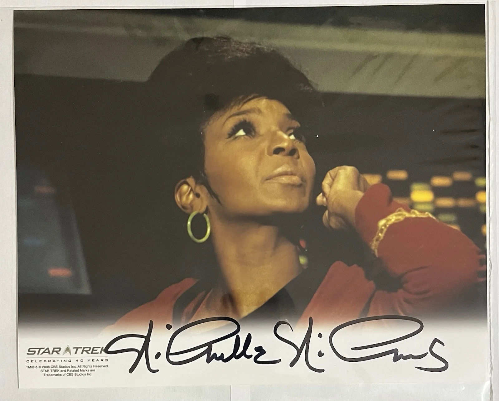 Nichelle Nichols — Nichelle Nichols Signed STAR TREK UHURA Photo 8x10 Autograph CE AUTHENTICITY, изображение 5