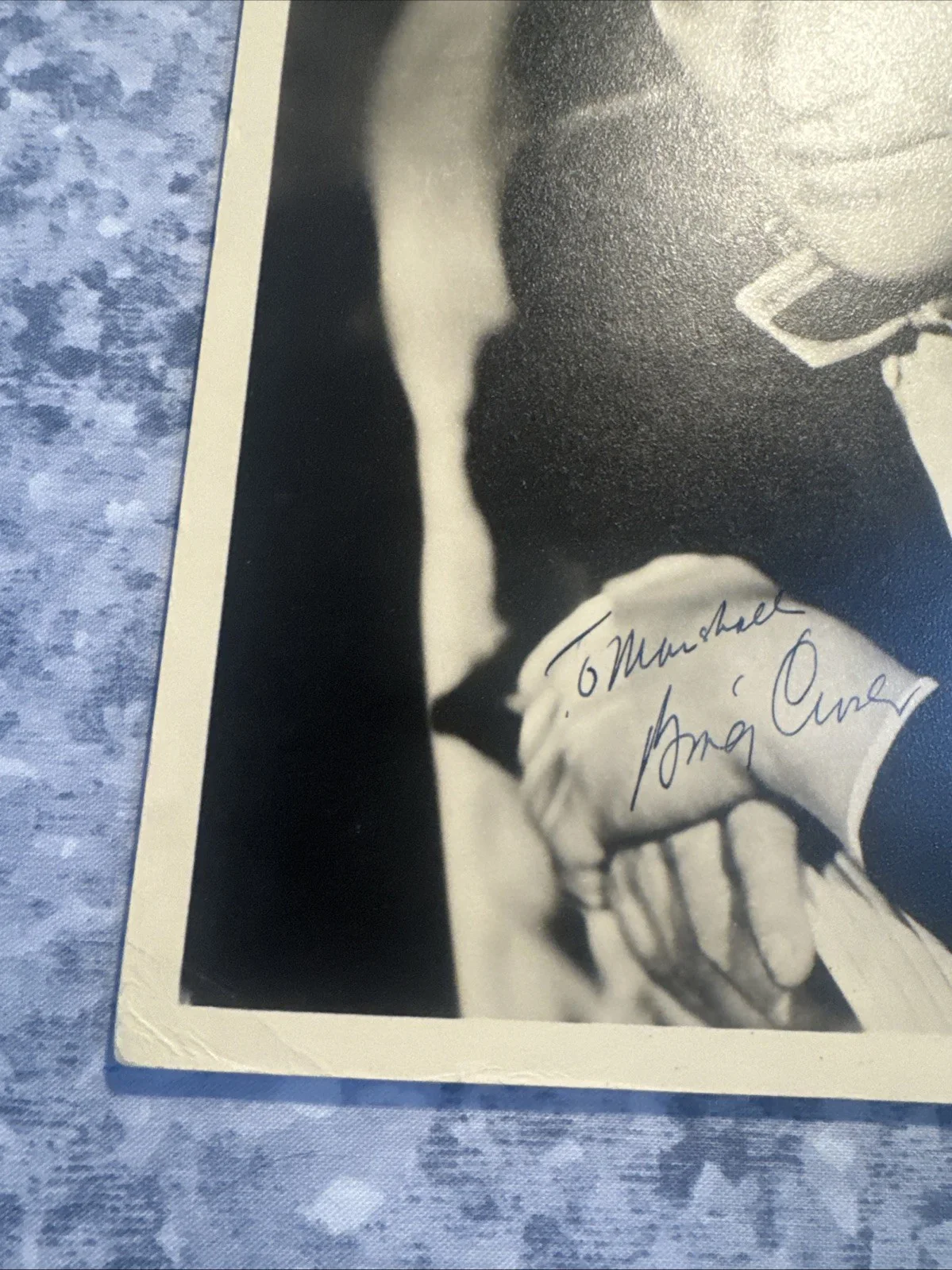 8 X 10 Autographed Photo Bing Crosby Vintage Movie Studio Agency Headshot, изображение 3