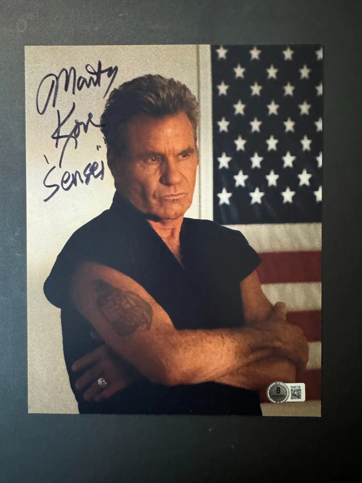 Martin Kove — Martin Kove signed autographed classic Karate Cobra Kai 8x10 photo Beckett BAS