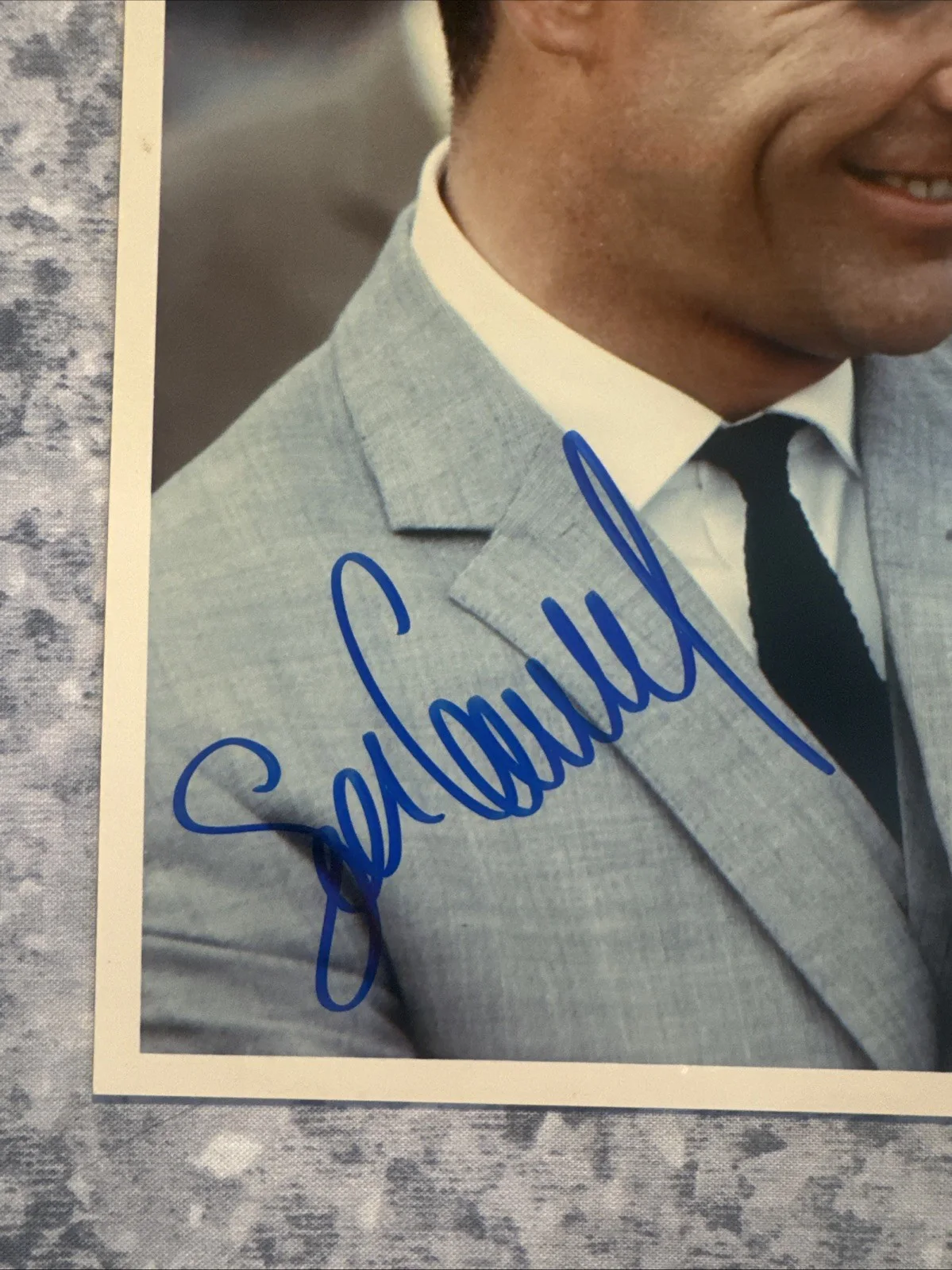 8 X 10 Original Autographed Photo Sean Connery James Bond Vintage Movie, изображение 2