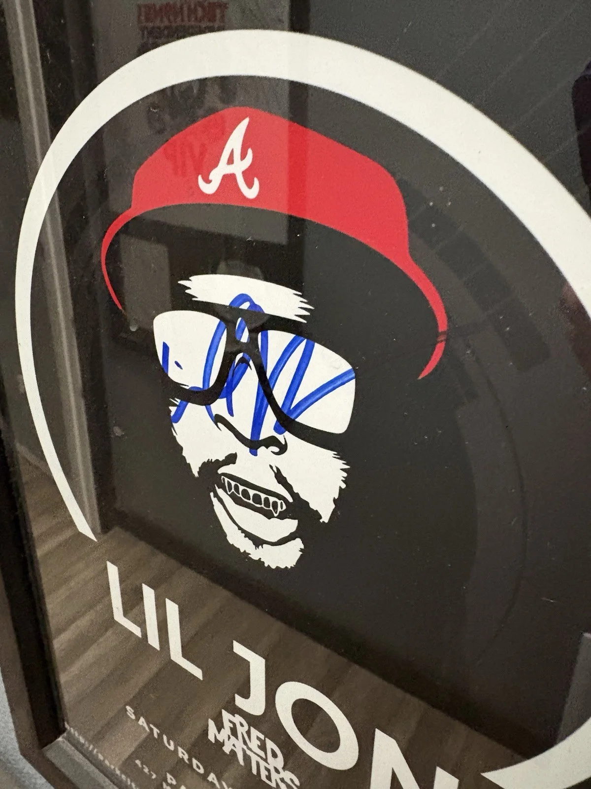 Lil Jon Signed Framed13x19 Concert Poster, image 2