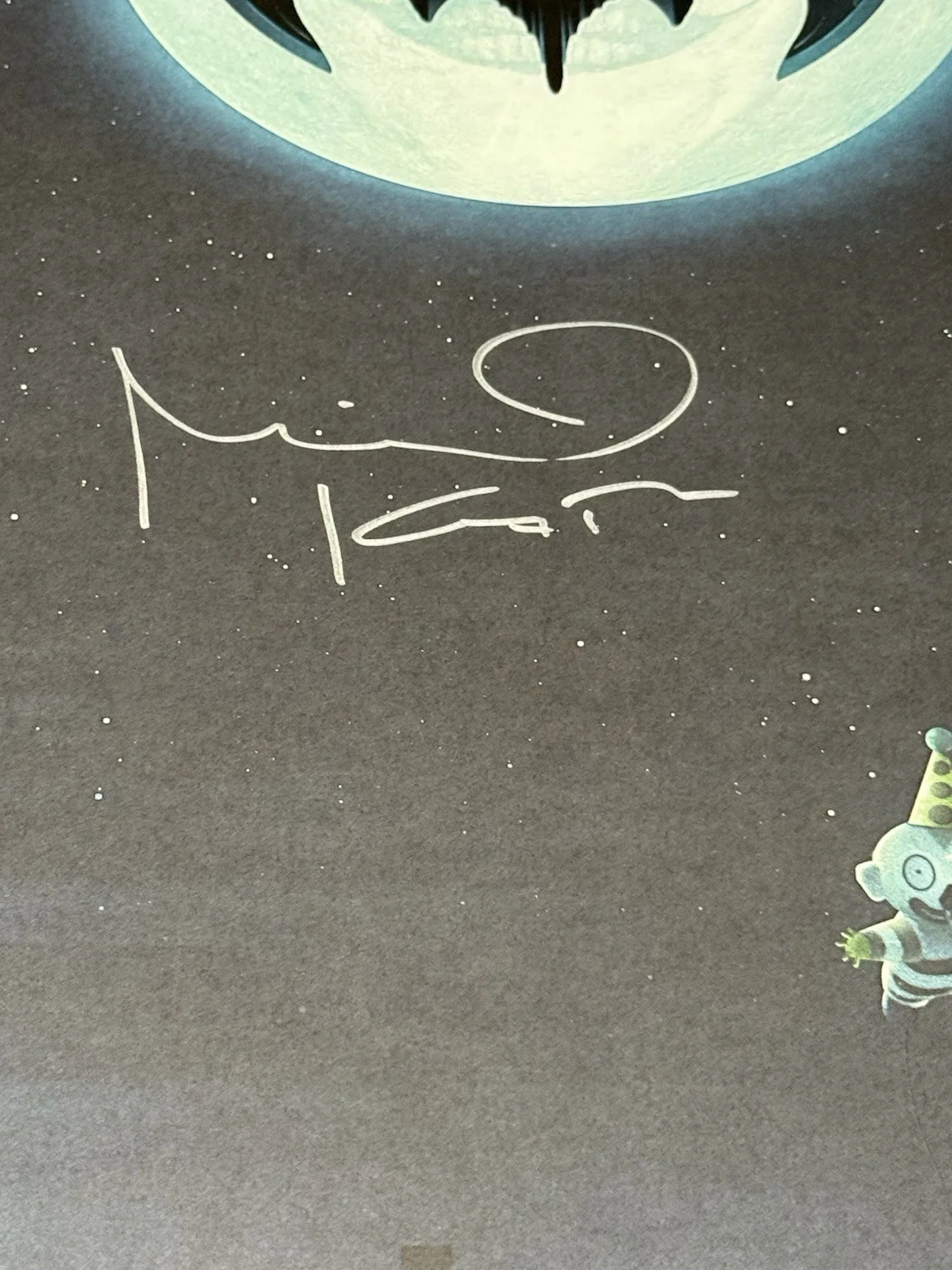 Micheal Keaton — Michael Keaton Signed Batman Original Matt Ferguson Batman Numbered Print, image 2