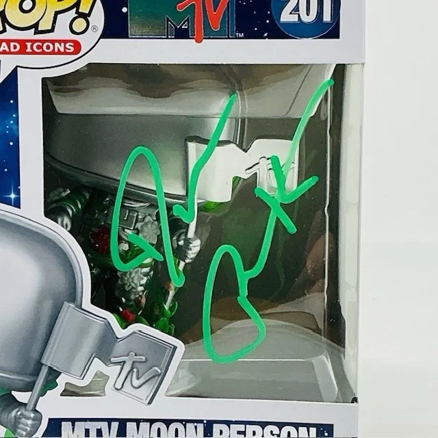 Darius Rucker Autographed Hootie & The Blowfish MTV Moon Person Funko Pop 201 OC, изображение 2