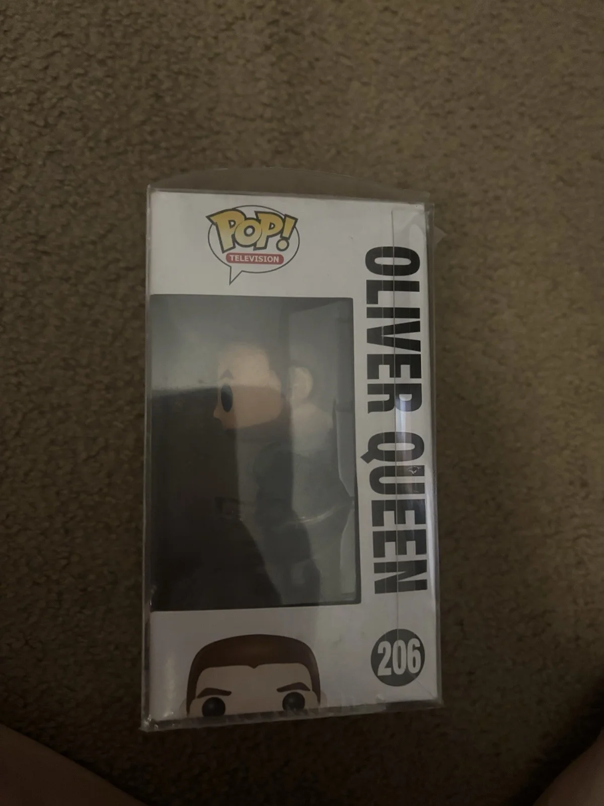 Funko Pop Arrow Oliver Queen #206 Signed Original Television Figure, image 5