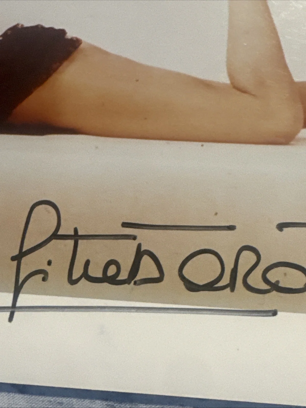8 X 10 Autographed Photo Brigitte Bardot Vintage Movie Studio Still, image 4