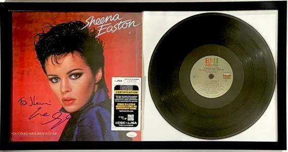 Sheena Easton — Sheena Easton Signed You Could Have Been With Me Vinyl LP Framed Display JSA COA, изображение 2