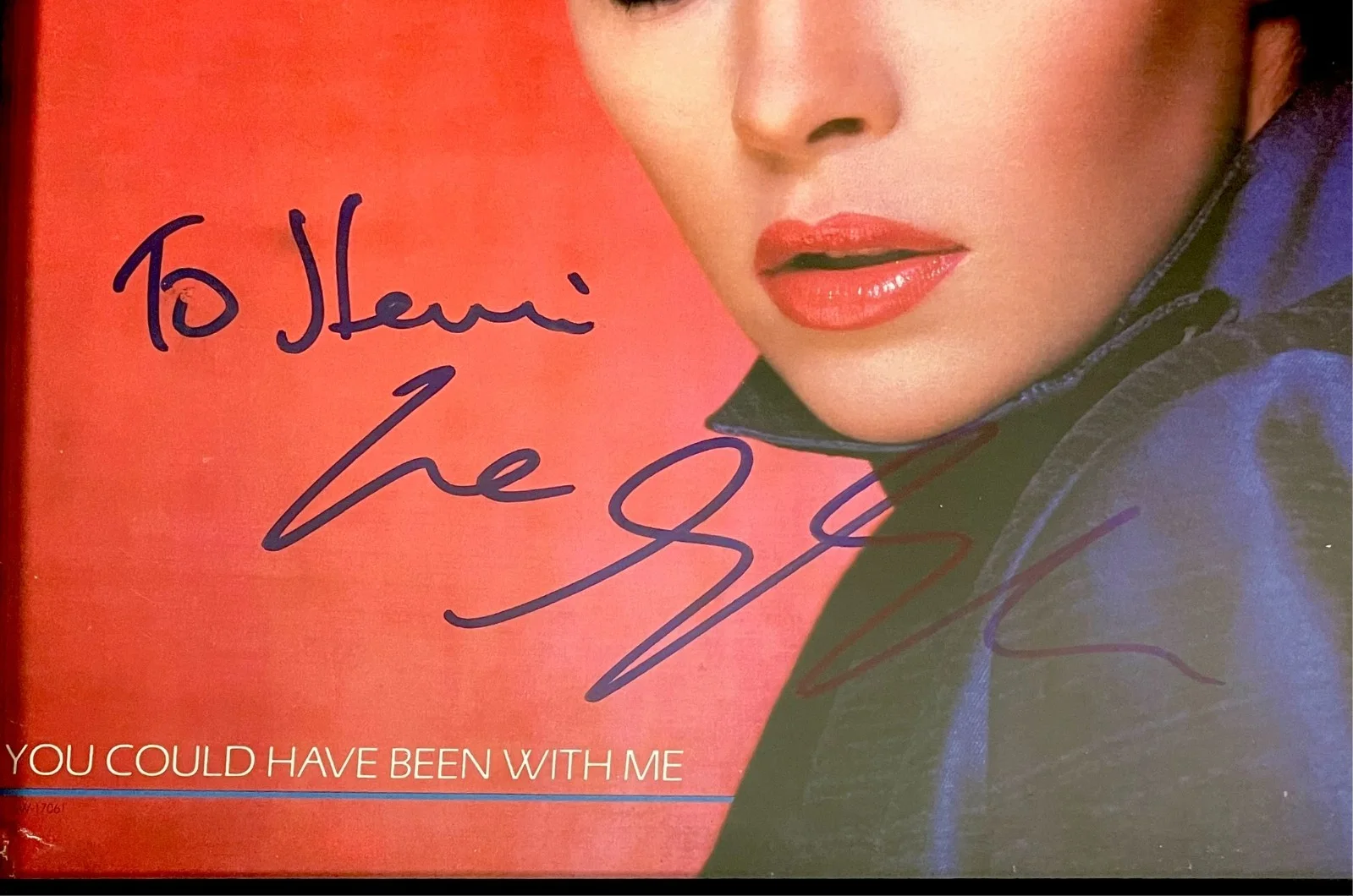 Sheena Easton — Sheena Easton Signed You Could Have Been With Me Vinyl LP Framed Display JSA COA, изображение 3