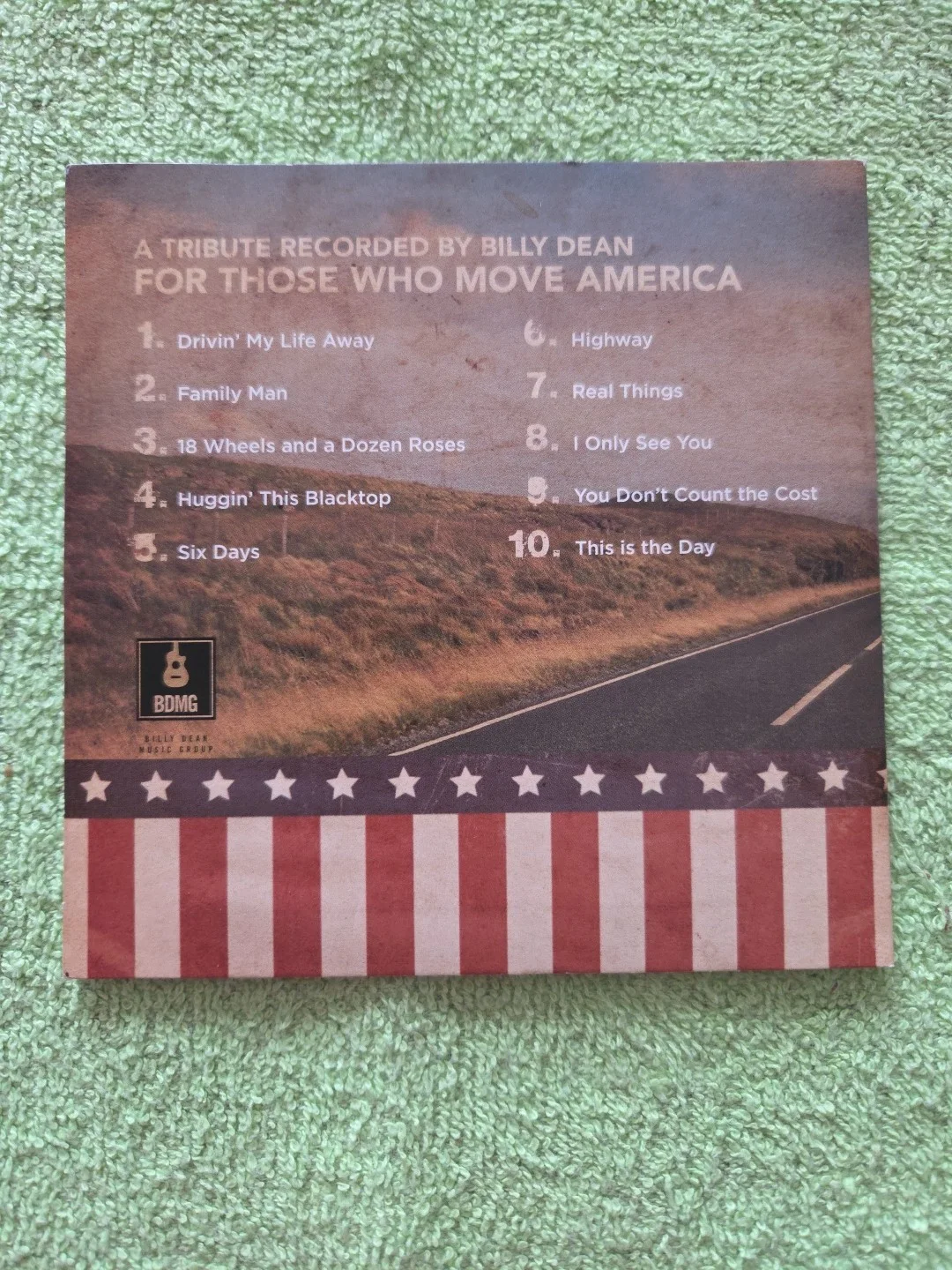 Billy Dean Signed Autographed CD For Those Who Move AMERECA NEW, image 2