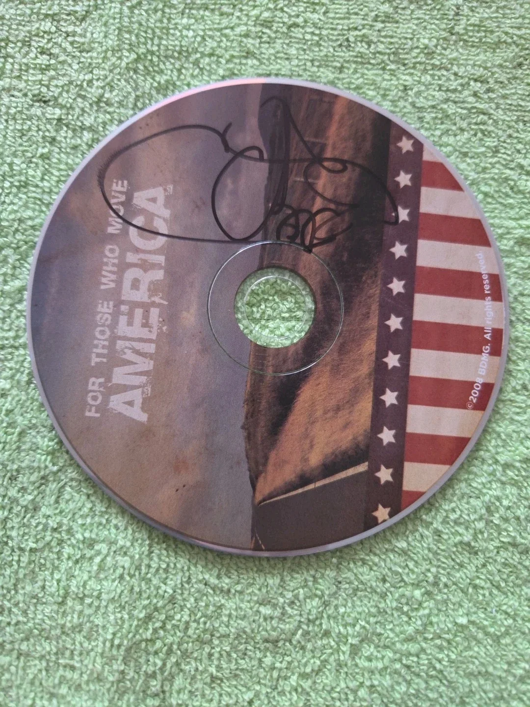 Billy Dean Signed Autographed CD For Those Who Move AMERECA NEW, image 3