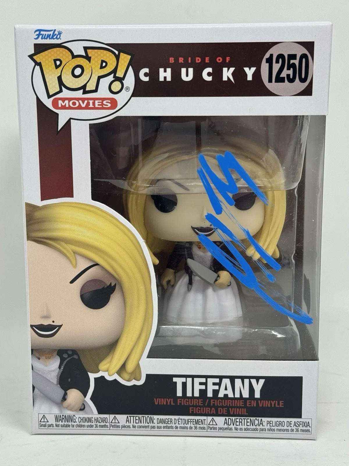 Jennifer Tilly — Jennifer Tilly "Bride of Chucky" Signed Tiffany Funko Pop Autograph Beckett COA, изображение 2