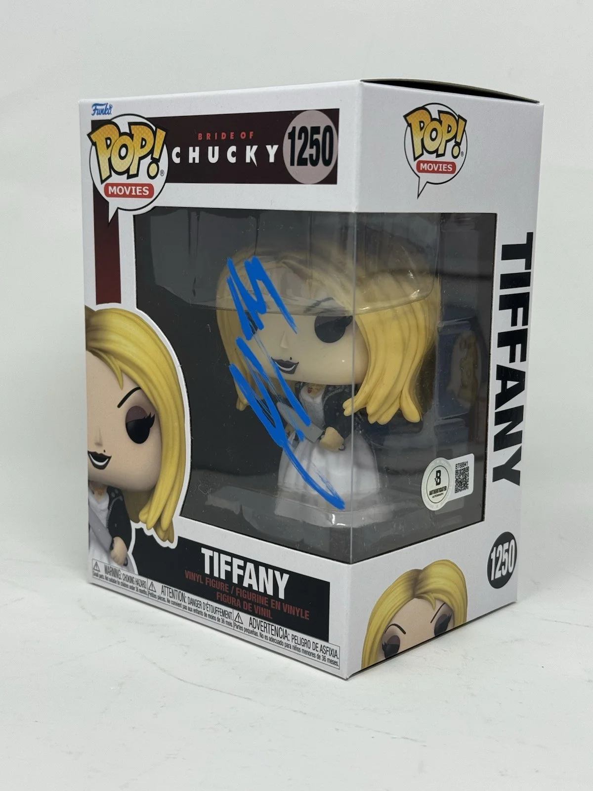 Jennifer Tilly — Jennifer Tilly "Bride of Chucky" Signed Tiffany Funko Pop Autograph Beckett COA, изображение 3