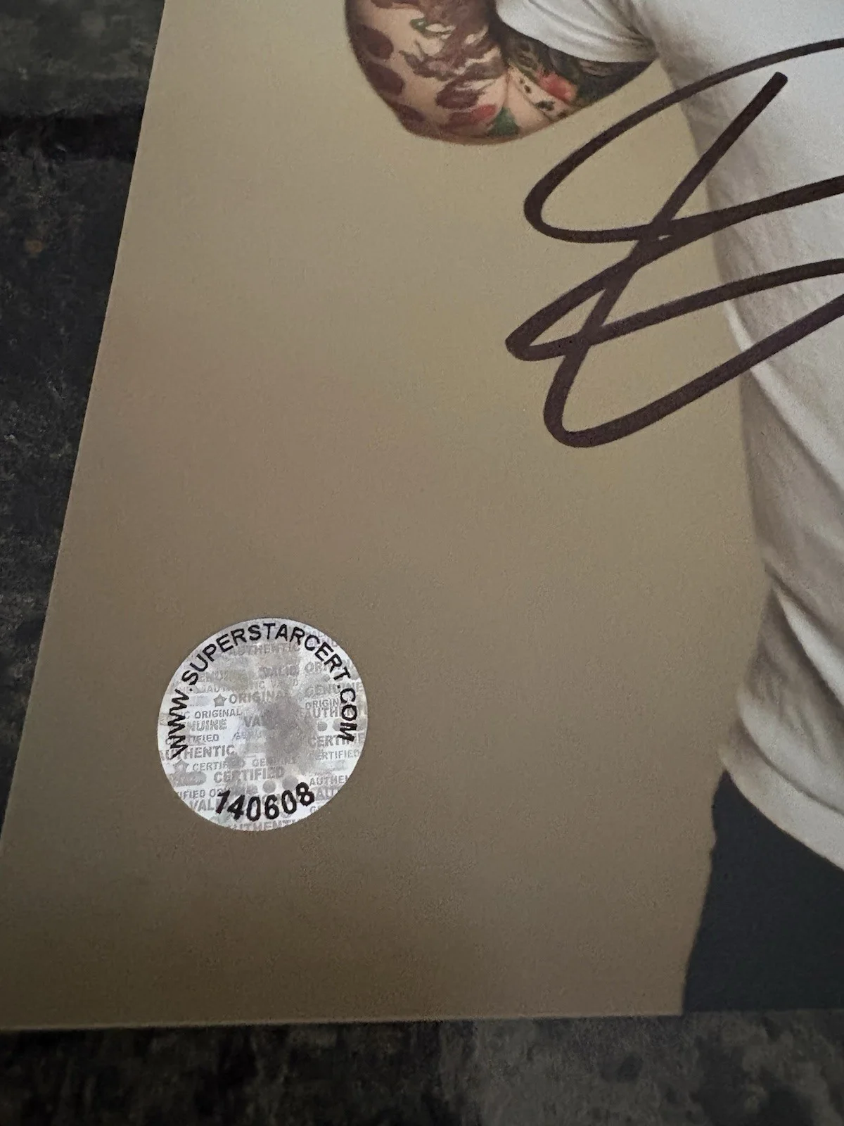 Ed Sheeran Autographed 8x10 Photo w/coa, image 2