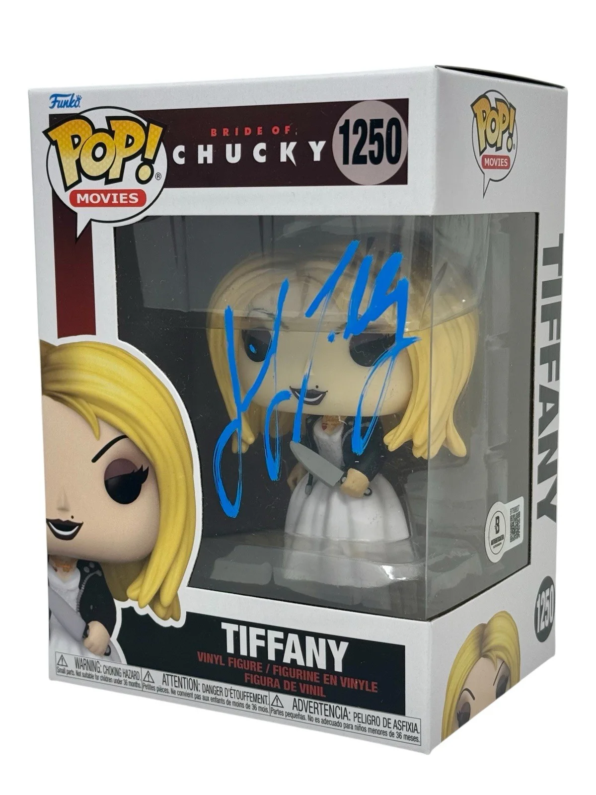 Jennifer Tilly — Jennifer Tilly "Bride of Chucky" Signed Tiffany Funko Pop Autograph Beckett COA