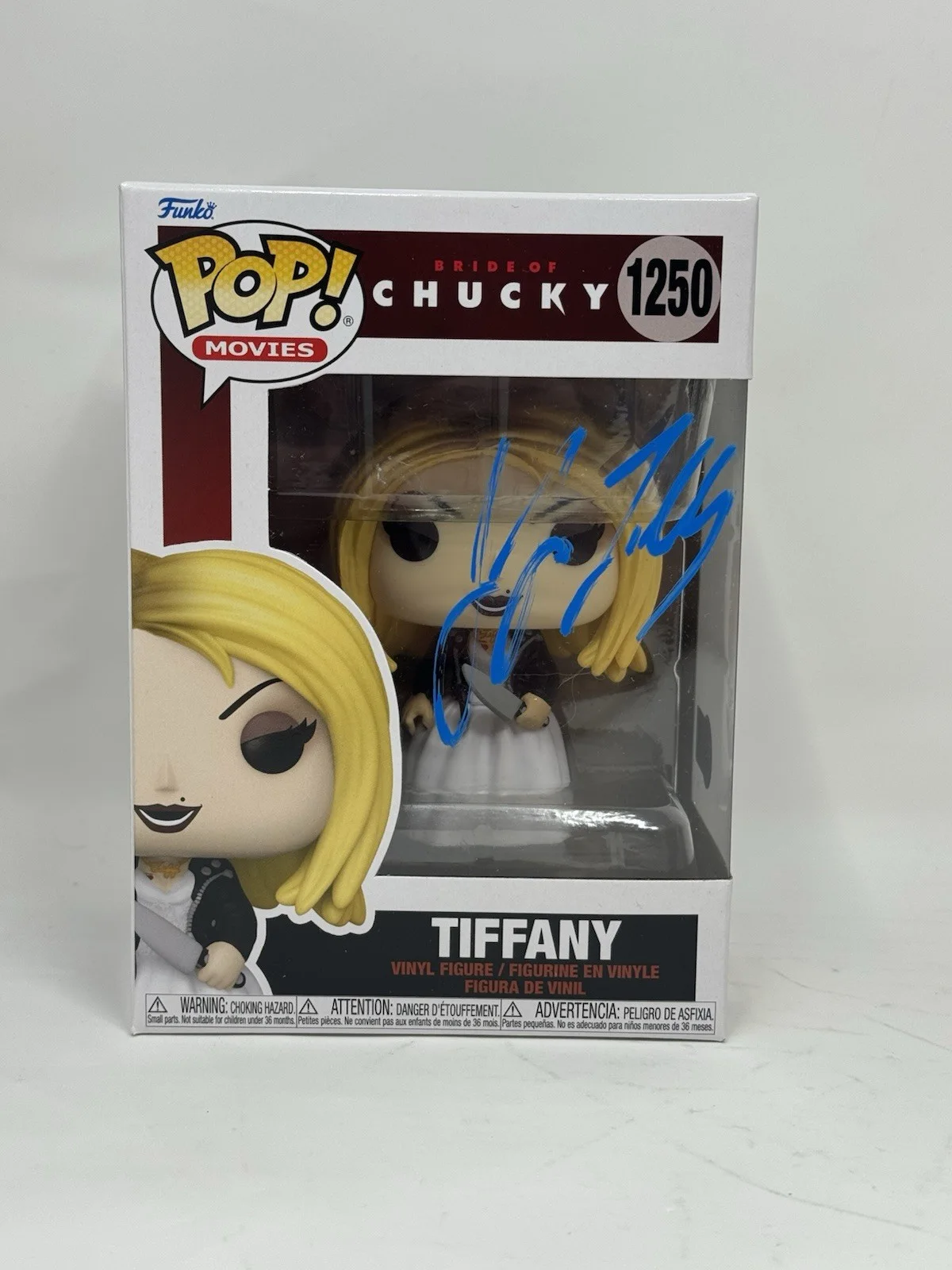 Jennifer Tilly — Jennifer Tilly "Bride of Chucky" Signed Tiffany Funko Pop Autograph Beckett COA, изображение 5