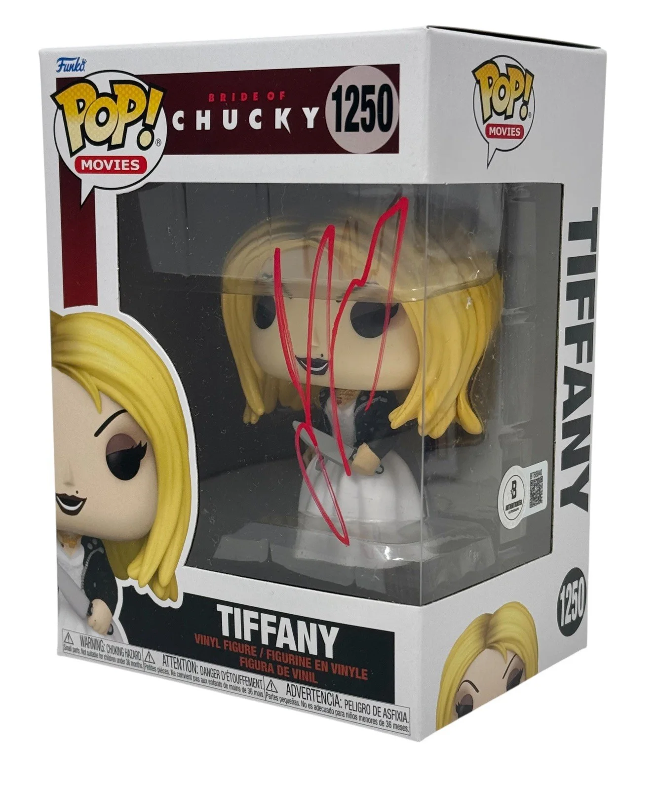 Jennifer Tilly — Jennifer Tilly "Bride of Chucky" Signed Tiffany Funko Pop Autograph Beckett COA