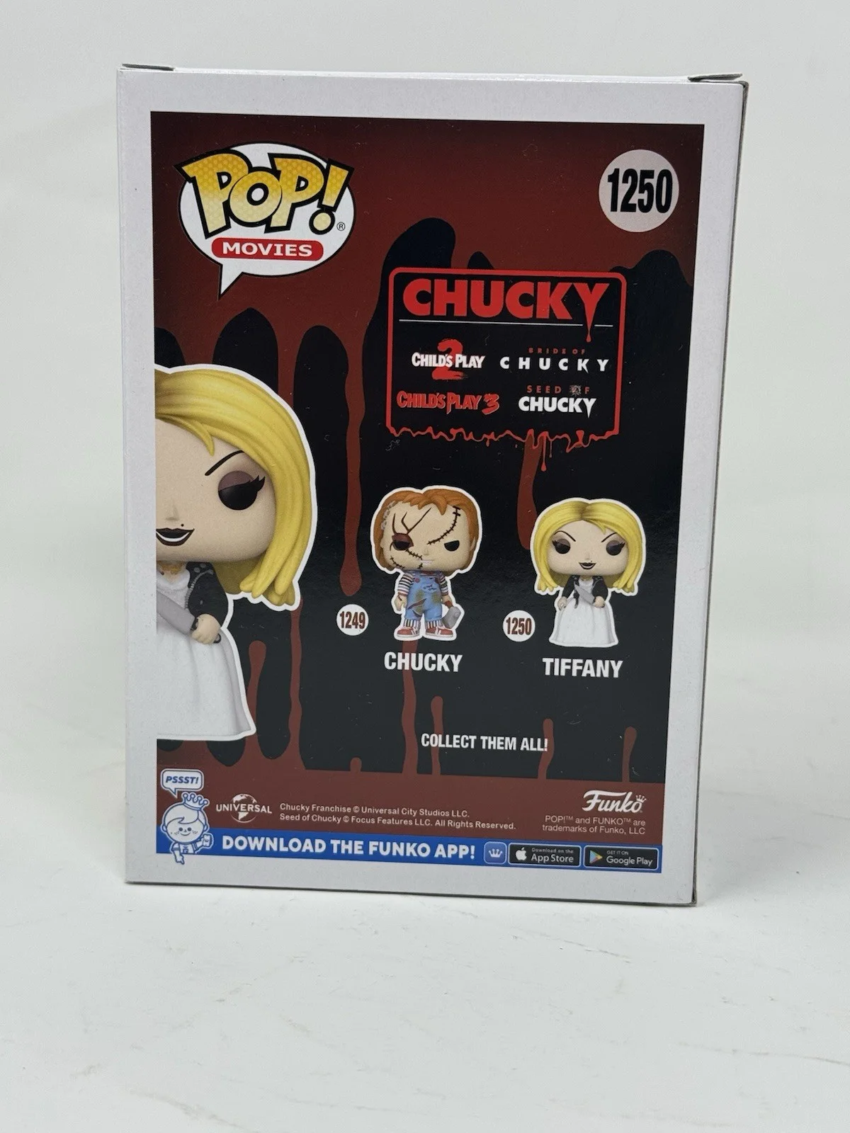 Jennifer Tilly — Jennifer Tilly "Bride of Chucky" Signed Tiffany Funko Pop Autograph Beckett COA, изображение 5